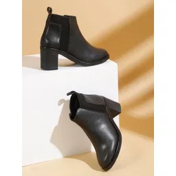 Bruno Manetti Women Block-Heeled Winter Boots-picture-38