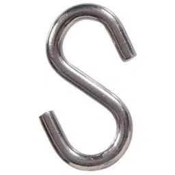 BRUSH HOUSE Silver Heavy Duty S Hook  (Pack of 2)-picture-18