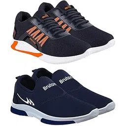 bruton Combo Pack of 2 Running Shoes -Blue-picture-28