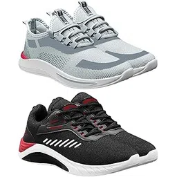 bruton Combo Pack of 2 Trendy & Stylish Casual Shoes Sneakers for Men's & Boy's-picture-20