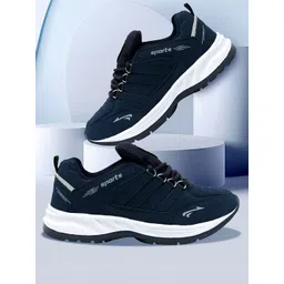 Bruton Men Textured Round Toe Mesh Sneakers-picture-11