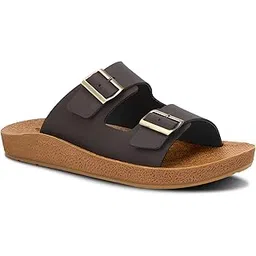 bruton Stylish Men's Flip Flop Comfortable, Lightweight & Anti-Skid PU Material Casual Footwear for Office & Daily Use-picture-41