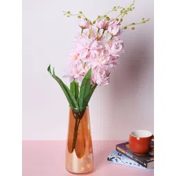 BS AMOR Pink & Green Faux Artificial Flower Bunch-picture-23