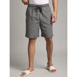 BStories Men Checked Lounge Shorts-picture-14