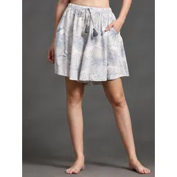 BStories Women Printed Lounge Shorts-picture-33