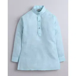 bt dezines Boys Geometric Kurta Pyjama Set image 3