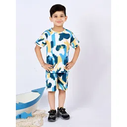BT DEZINES Boys Printed T-shirt with Shorts-picture-26