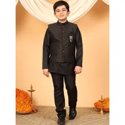 BT DEZINES Boys Regular Kurta with Trousers-picture-46