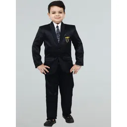 BT DEZINES Boys Single-Breasted 4-Pcs Suit-picture-29