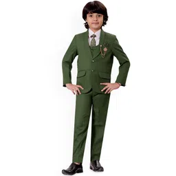 BT DEZINES Boys Single-Breasted 5-Piece Party Suits-picture-51