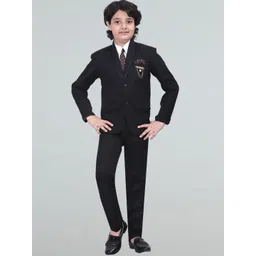 BT DEZINES Boys Single-Breasted Five-Piece Suits-picture-15