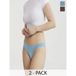 B'there Women Pack Of 2 Low-Rise Hipster Briefs-picture-10