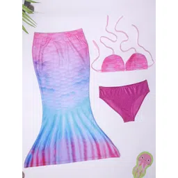 bubble berry Girls Printed Three Piece Swimsuit-picture-18