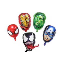 Bubble Trouble Avengers themed Foil balloons Pack of 5-picture-12