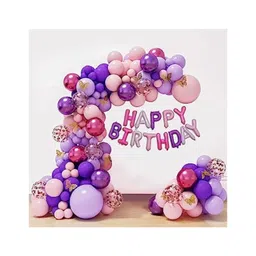Bubble Trouble Butterfly Theme Happy Birthday Party Decoration Items Pack of 68-picture-18