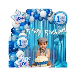 Bubble Trouble st Birthday Decoration Kit for Boys - 68pc-picture-10