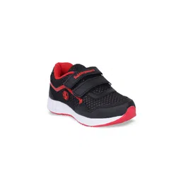 Bubblegummers Boys Black & Red Woven Design Sneakers-picture-17
