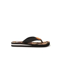 Bubblegummers by Bata Kids Black & Yellow Flip Flops-picture-40