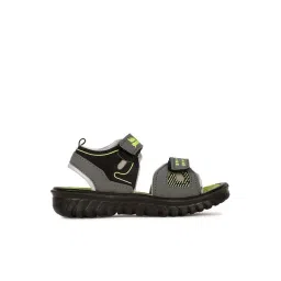 Bubblegummers by Bata Kids Grey & Green Floater Sandals-picture-25
