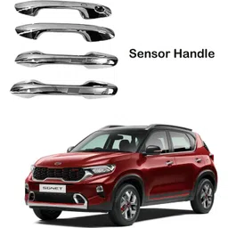 bubu Car silver Plated chrome door handle cover for Sonet car ( handle) Car Grab Handle Cover-picture-16