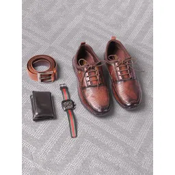 Buckaroo Men AURA Perforations Leather Sneakers-picture-15