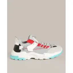 buda jeans co Men Low-Top Paneled Lace-Up Sports Shoes-picture-17