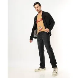 buda jeans co Men Mid-Wash Straight Fit Jeans-picture-37