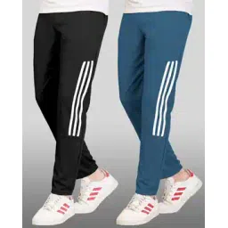buda jeans co Men Pack of 2 Striped Track Pants with Slip Pockets-picture-18