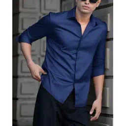 buda jeans co Men Regular Fit Satin Shirt-picture-28