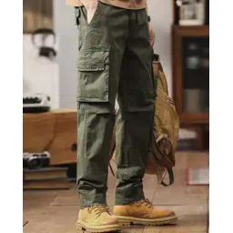 buda jeans co Men Relaxed Fit Cargo Pants-picture-32