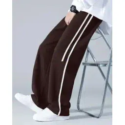 buda jeans co Men Striped High-Rise Track Pants-picture-14