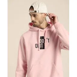 buda jeans co Men Typographic Print Regular Fit Hoodie-picture-33