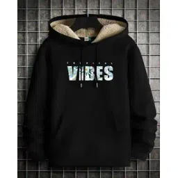 buda jeans co Men Typographic Print Regular Fit Hoodie-picture-23