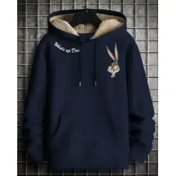 buda jeans co Men Typographic Print Regular Fit Hoodie-picture-28