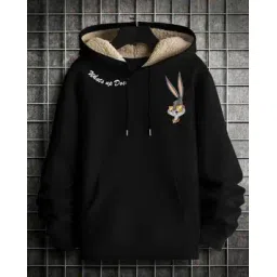 buda jeans co Men Typographic Print Regular Fit Hoodie-picture-12