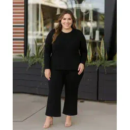 buda jeans co Women 2-Piece Curve Size Co-Ord Set -picture-52