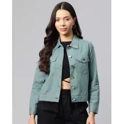 buda jeans co Women Regular Fit Denim Jacket-picture-12