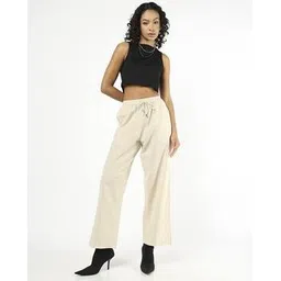 buda jeans co Women Straight Fit Flat Front Trousers-picture-10