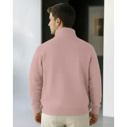 buda jeans co Men Regular Fit Sweatshirt with Half-Zip Closure image 3