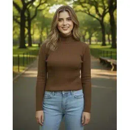 Women Ribbed Slim Fit Top-image-26