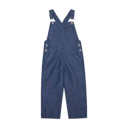 Budding Bees Kids Blue Regular Fit Jumpsuits-picture-47