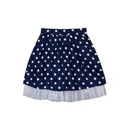 budding bees Polka-Dot Flared Skirt with Elasticated Waist-picture-13