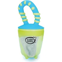 buddsbuddy BPA Free Elite Fruit and Food Nibbler/Food Feeder for Baby With Food Bag Feeder-picture-27