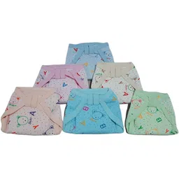 budum budum baby colour printed polyester cotton nappy langots washable reusable diapers-picture-10