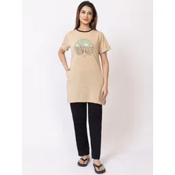 BUFFARO Women Printed Night suit-picture-19