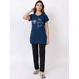 BUFFARO Women Printed Night suit-picture-21