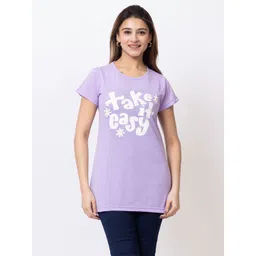 BUFFARO Women Typography Printed T-shirt-picture-22