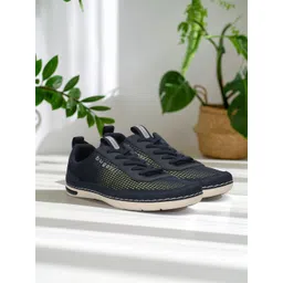 Bugatti Glenans Men Woven Design Stitched Sneakers-image-9