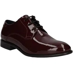 bugatti Lero Comfort Bordo Leather Men’s Derby Shoes Featuring Smooth Leather Upper, Lace-Up Closure, Rounded Toe, Cushioned Footbed and Durable Flexible Sole-picture-11