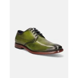 Bugatti Mansaro Men Textured Leather Formal Derbys-picture-35